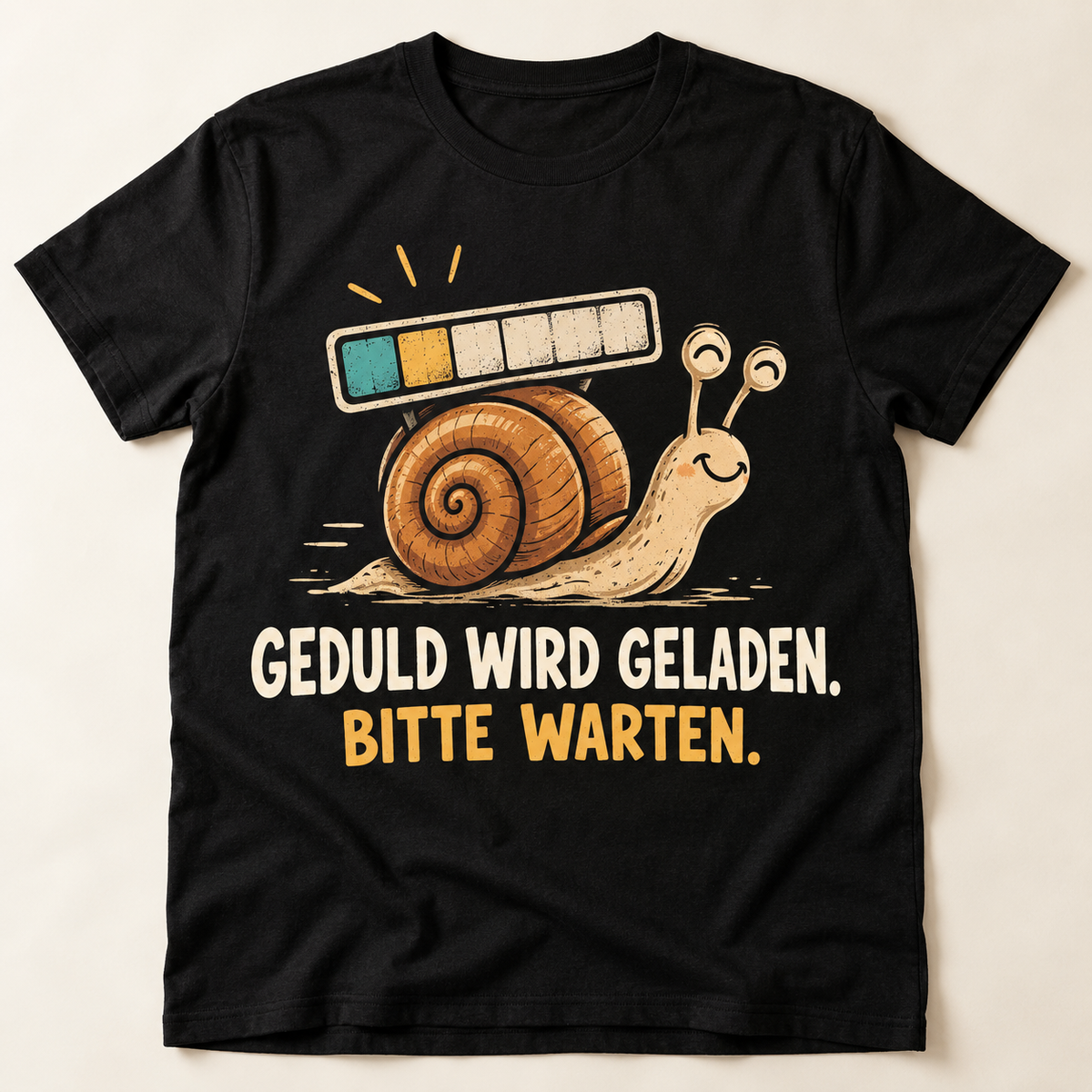 Designvorschau: Geduld wird geladen