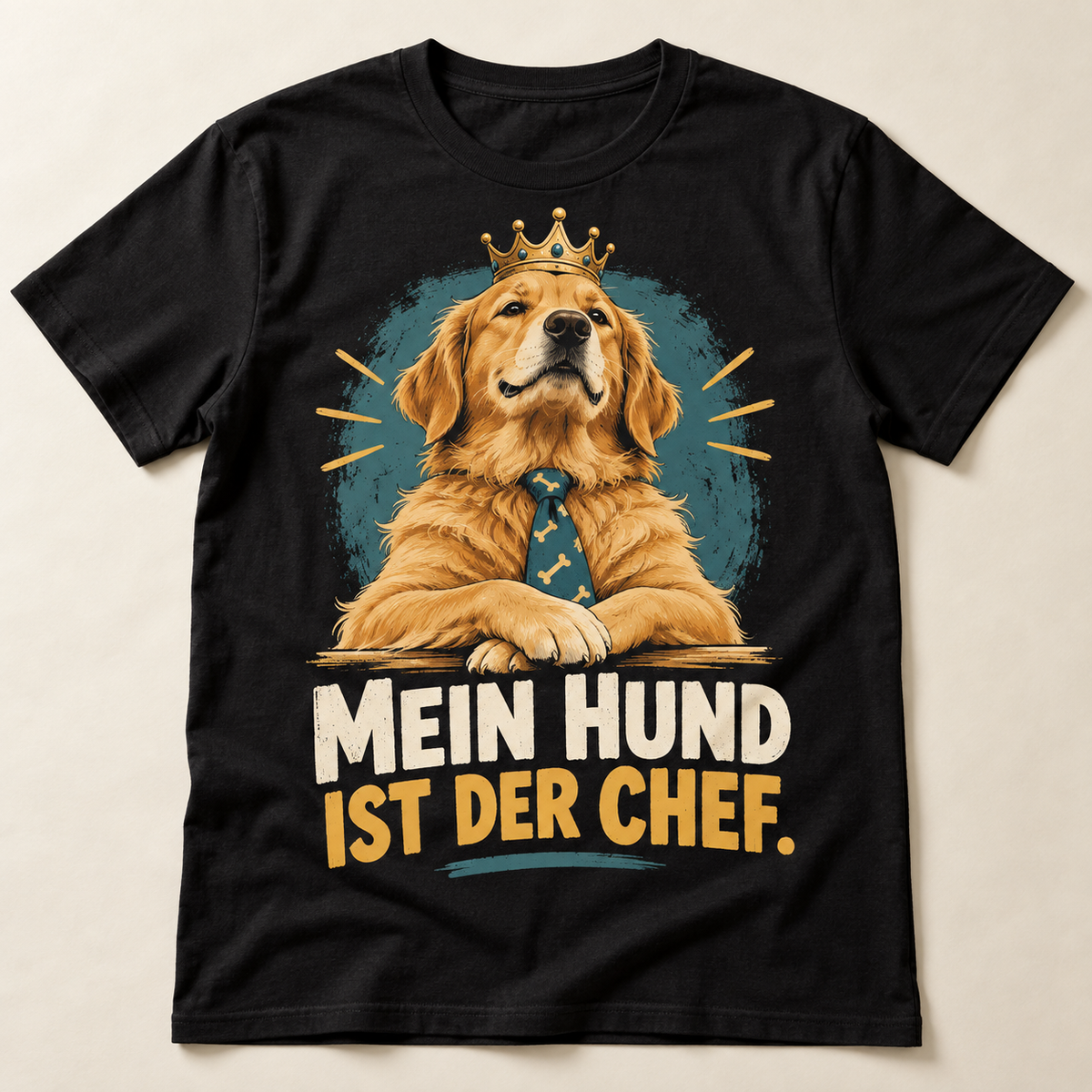 Designvorschau: Mein Hund ist der Chef