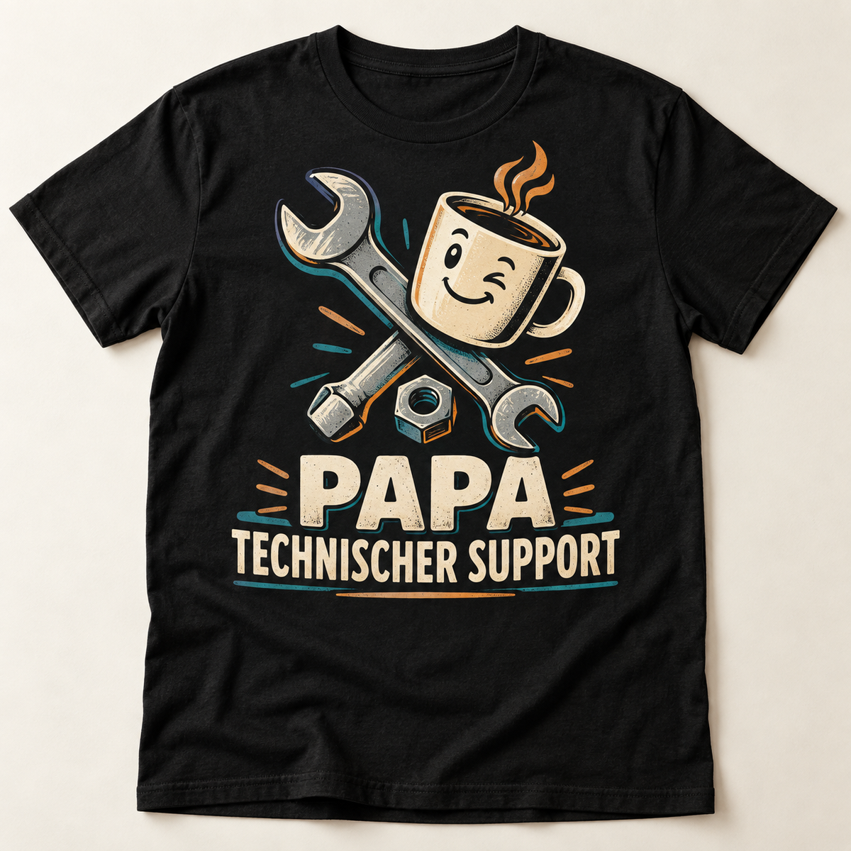 Designvorschau: Papa – Technischer Support